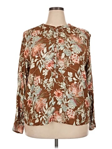 Treasure & Bond 3/4 Sleeve Blouse (view 1)