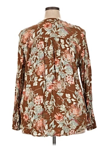 Treasure & Bond 3/4 Sleeve Blouse (view 2)