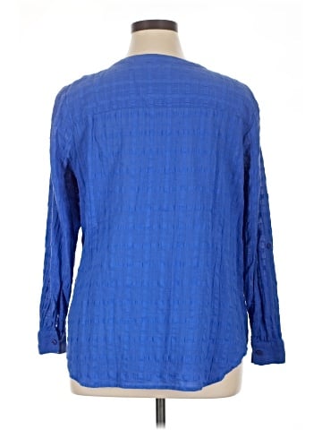 Talbots 3/4 Sleeve Blouse (view 2)