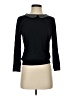 Maje Solid Gray Black Pullover Sweater Size Sm (1) - photo 1