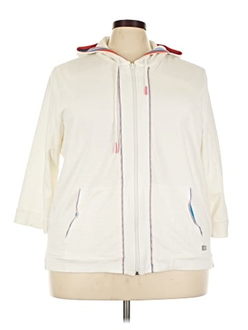 T by Talbots Zip Up Hoodie (view 1)