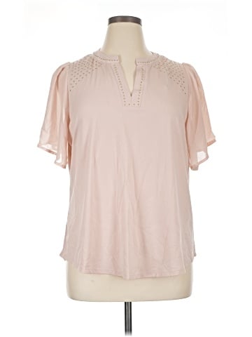 Belldini Short Sleeve Blouse (view 1)