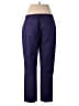 Chico's Plaid Blue Dress Pants Size Med (1) - photo 2