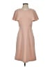 En Focus Studio Solid Tan Casual Dress Size 4 - photo 1