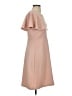 En Focus Studio Solid Tan Casual Dress Size 4 - photo 4