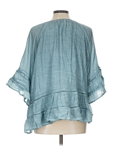 Coco + Carmen 3/4 Sleeve Blouse (view 2)