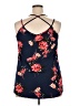 Papermoon Blue Sleeveless Blouse Size 2X - photo 2