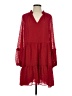CeCe 100% Polyester Red Casual Dress Size XS - photo 1