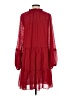 CeCe 100% Polyester Red Casual Dress Size XS - photo 2