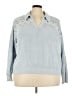 Daniel Rainn Blue Pullover Sweater Size 3X - photo 1