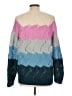 Closed Chevron-herringbone Blue Pullover Sweater Size L - photo 2