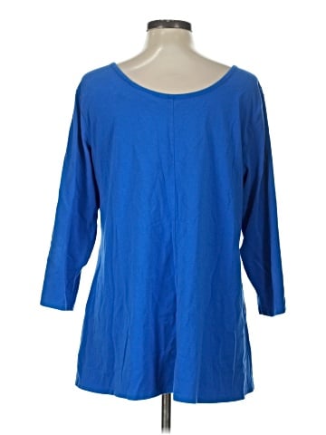 Attitudes by Renee 3/4 Sleeve Top (view 2)