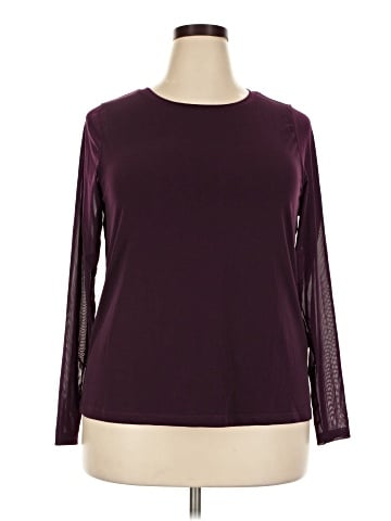 ELOQUII Long Sleeve T-Shirt (view 1)