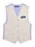 Nautica 100% Polyester Ivory Vest Size 8 - photo 1
