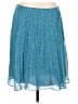 L.K. Bennett 100% Polyester Stars Teal Casual Skirt Size 10 - photo 1