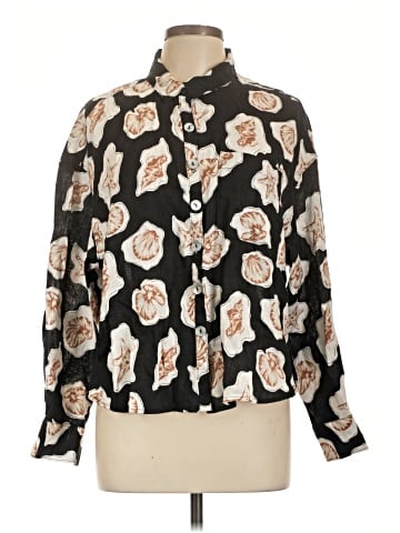 Nicole Miller New York Long Sleeve Blouse (view 1)