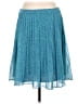 L.K. Bennett 100% Polyester Stars Teal Casual Skirt Size 10 - photo 2