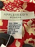 Appleseeds 100% Polyester Red Short Sleeve Blouse Size 18 - photo 7
