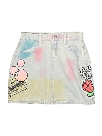 Justice Denim Skirt (view 1)