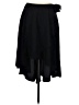 Express Solid Black Formal Skirt Size 6 - photo 1