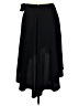 Express Solid Black Formal Skirt Size 6 - photo 2