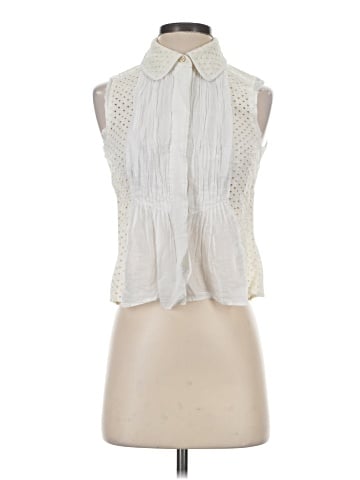 Tory Burch Sleeveless Button-Down Shirt (view 1)