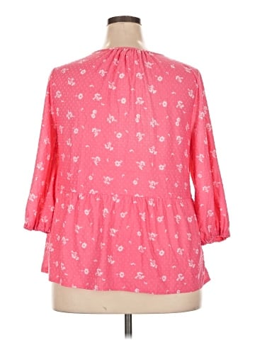 Style&Co 3/4 Sleeve T-Shirt (view 2)