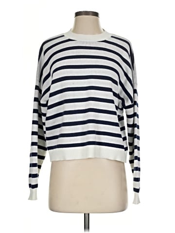 Aqua Pullover Sweater (view 1)