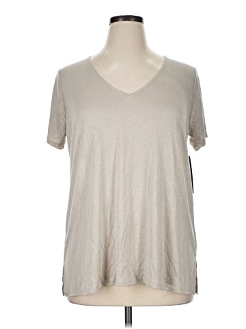 T Tahari Short Sleeve Top (view 1)