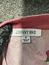 Johnny Was 100% Silk Floral Pink Short Sleeve Silk Top Size S - photo 7