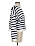 Aqua 100% Cotton Stripes White Pullover Sweater Size XS - photo 4