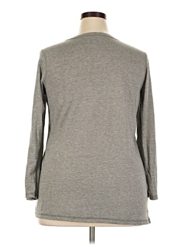 Danskin Now 3/4 Sleeve T-Shirt (view 2)