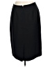 Jones Studio 100% Polyester Solid Black Formal Skirt Size 10 - photo 2