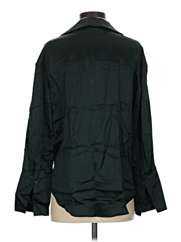 Banana Republic Long Sleeve Silk Top (view 2)