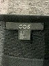 Cos 100% Cotton Black Pullover Sweater Size M - photo 7