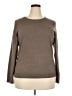 Worthington Brown Long Sleeve Top Size XXL - photo 1