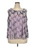 Torrid 100% Nylon Purple Sleeveless Blouse Size 2X Plus (2) - photo 1