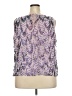 Torrid 100% Nylon Purple Sleeveless Blouse Size 2X Plus (2) - photo 2