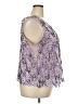 Torrid 100% Nylon Purple Sleeveless Blouse Size 2X Plus (2) - photo 4