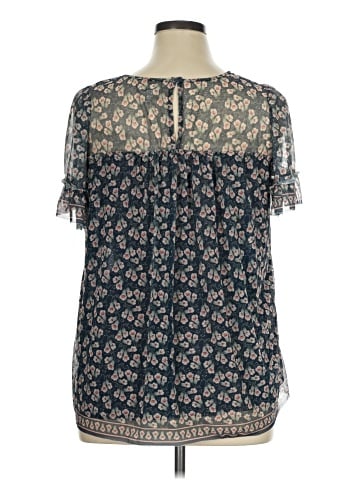 Max Studio Short Sleeve Blouse (view 2)