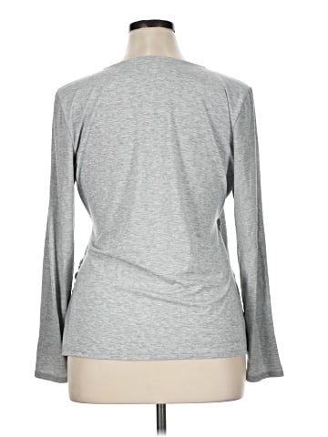 T by Talbots Long Sleeve Top (view 2)