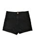 Guess Solid Black Denim Shorts Size 28 waist - photo 1