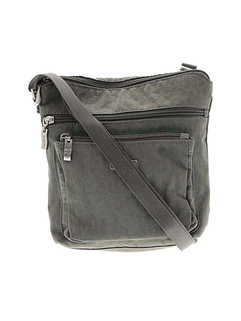 Pre-owned Baggallini Crossbody Bag In Gray