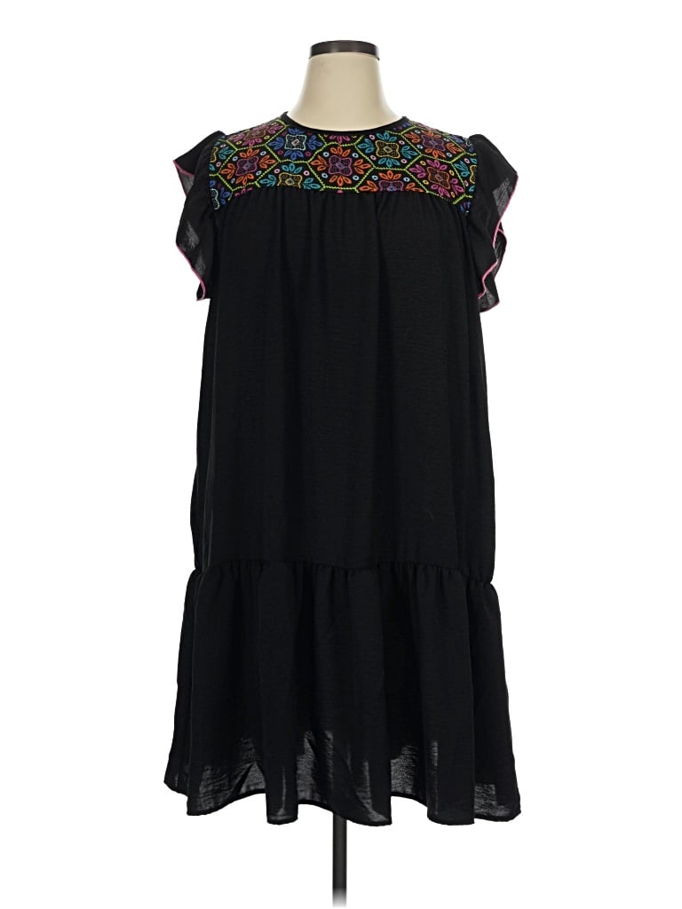 Pre-owned Haptics Casual Dress In Black