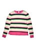 Crewcuts Stripes Pink Pullover Sweater Size 12 - 14 - photo 1