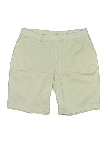 Karen Scott Khaki Shorts (view 1)