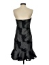 Halston Graphic Black Cocktail Dress Size 4 - photo 2
