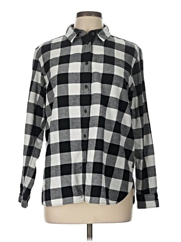 Uniqlo Long Sleeve Button-Down Shirt (view 1)