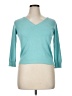 Daisy Fuentes Teal 3/4 Sleeve Top Size XL - photo 1