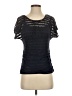 AGB Black Short Sleeve Top Size S - photo 1